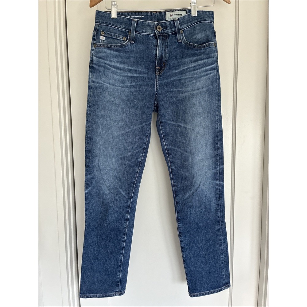 AG Adriano Goldschmied Women's 25R Blue The Ex-Boyfriend Slouchy Slim Jean